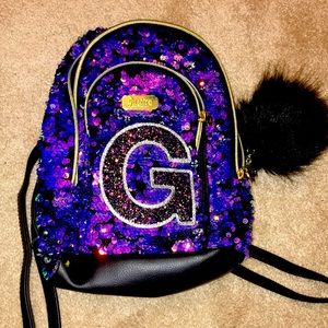 Justice mini “G” backpack